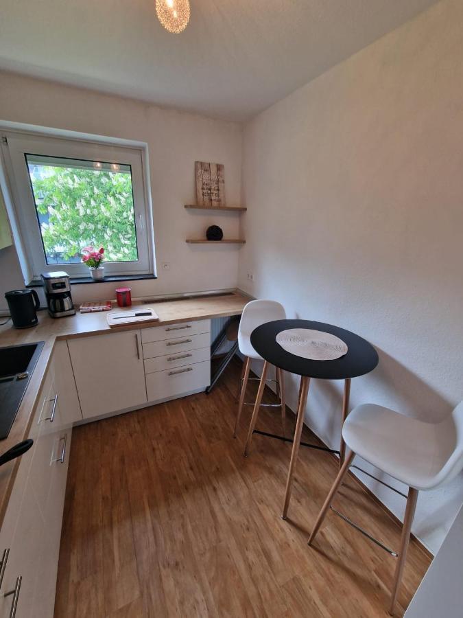 Ecocube Apartment2 Meppen14, Balkon, Kueche, Waschmaschine Luaran gambar
