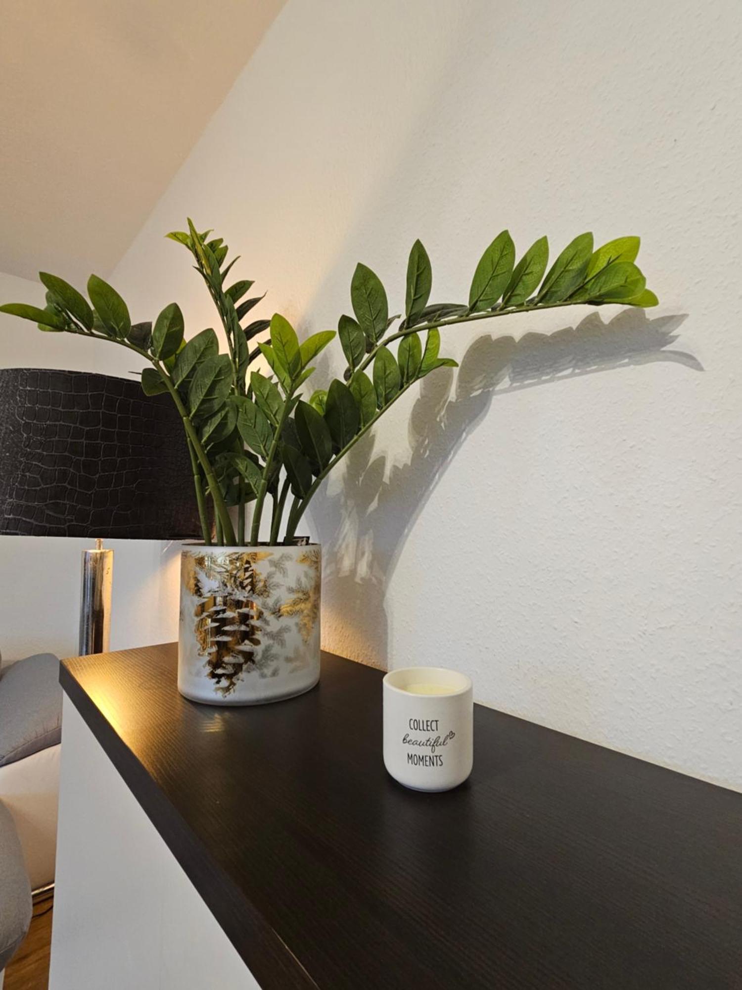 Ecocube Apartment2 Meppen14, Balkon, Kueche, Waschmaschine Bilik gambar